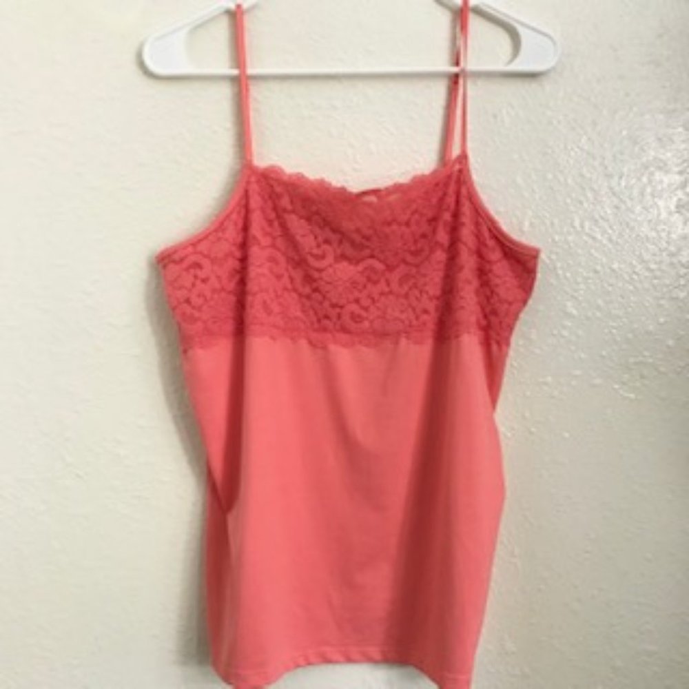 Boutique Essentials Coral Camisolee Top